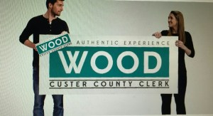 wood banner